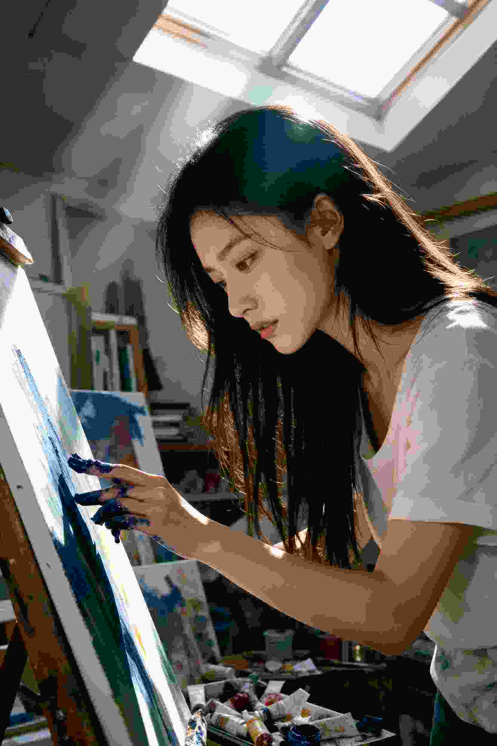 社恐的女明星